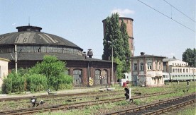 Stacja Bydgoszcz - lokomotywownia - stara, 27.07.2001. Fot. J. Szeliga....